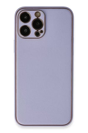 İphone 13 Coco Deri Kapak - Lila