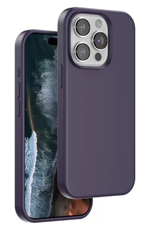 Venco İphone 15 Kapak - Derin Mor