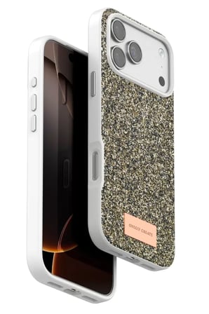 Onegif İphone 17 Bright Simli Kapak - Çöl Titanyum