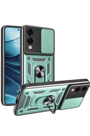 S25 Edge Pars Lens Yüzüklü - Yeşil