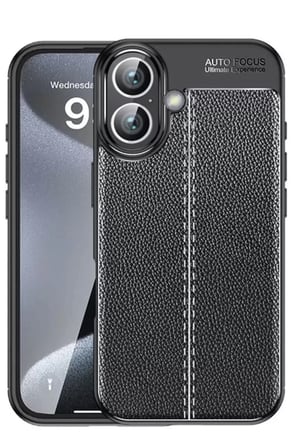 İphone 16 Auto Focus Kapak - Siyah