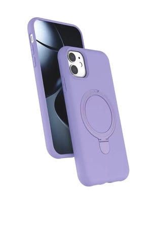 İphone 11 Standlı Kapak - Lila