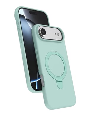 İphone 17 Air Standlı Kapak - Su Yeşili