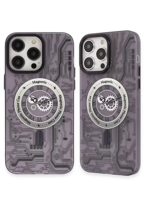 İphone 14 Apollo Magneticsafe Desenli Kapak - Apollo Mor - 5