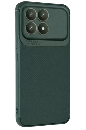 F8 Auto Focus Karbon Kapak - Koyu Yeşil