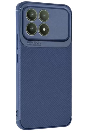 F8 Auto Focus Karbon Kapak - Lacivert
