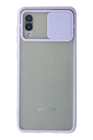 A02 Palm Buzlu Kamera Sürgülü - Lila