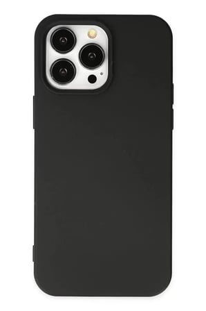 İphone 15 Nano İçi Kadife - Siyah