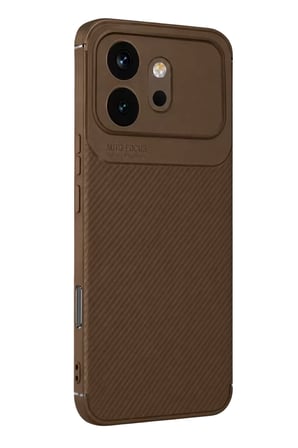 600 Auto Focus Karbon Kapak - Kahverengi
