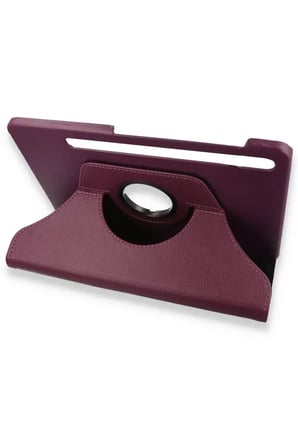 X800 Tab S8 12.4 360 Deri - Mürdüm