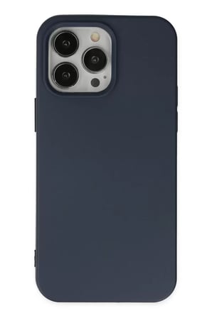 İphone 14 Nano İçi Kadife - Lacivert