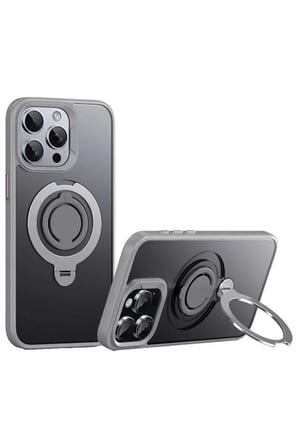 İphone 15 Avatar 360 Dönen Kapak - Titan Gri
