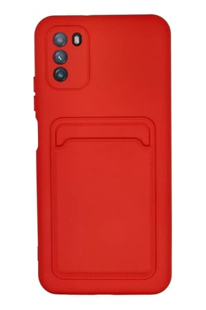 Pocophone M3 Kelvin Kartvizitli - Kırmızı