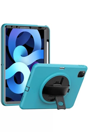 İpad 11 (2018) Hand Strap Kılıfı - Turkuaz