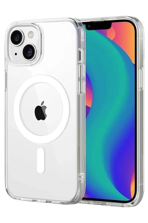 İphone 15 Combo Sert Şeffaf Kapak - Şeffaf