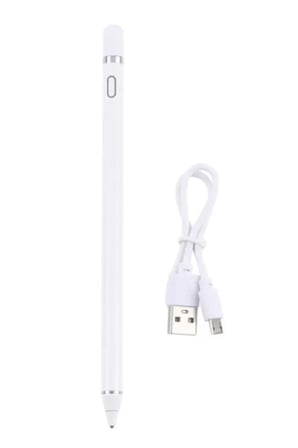 K2262 İpad Dokunmatik Stylus Kalem - Beyaz