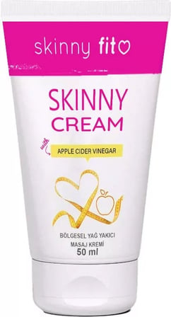 Skinny Cream Elma Sirkesi Ana Malzemeli Vücut Bakım Kremi
