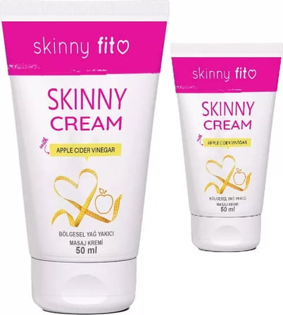 Skinnyfit 2 Adet Elma Sirkesi Ana Malzemeli Yaza Hazırlık Vücut Bakım Kremi
