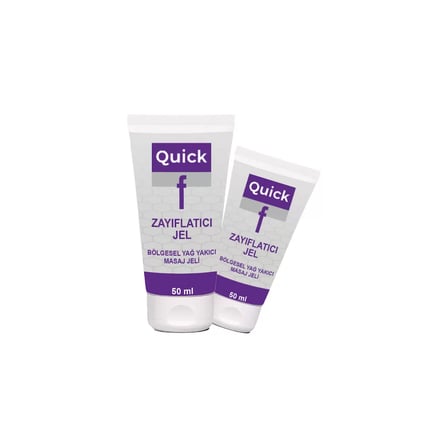 Quickf Gel 50 Ml 2 Adet Yaza Hazırlık