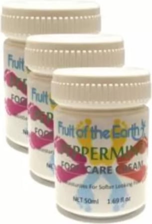 Hintohu Foot Care Cream Cooling Peppermint 50Ml Ayak Bakım Kremi Nane Ferahlığı Kokusu 3 Adet