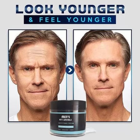 Hintohu Men'S Anti-Wrinkle Smoothing Cream Erkek Hasar Görmüş Hassas Ciltler Için Bakım Kremi 100 Ml