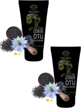 Ibni Sina Çörekotu Masaj Bakım Kremi 50Ml 2 Adet