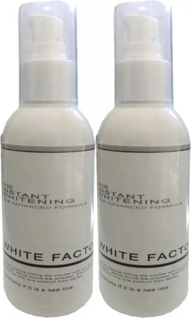 White Factor For Instant Whitening - 120 Ml X 2 Adet