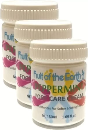 Süper Fruit Of The Earth Ayak Bakım Kremi Nane Ferahlığı Kokusu 3 Adet 50 Ml