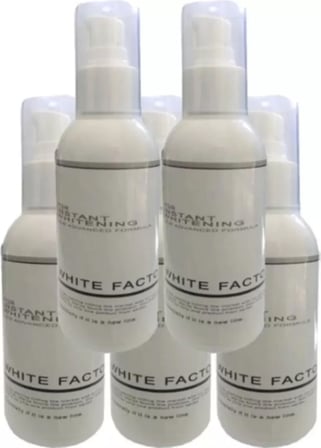 White Factor For Instant Whitening - 120 Ml X 5 Adet