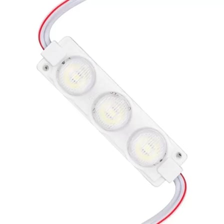 12 Volt 3 Watt Beyaz Led Modül - 74X20 Mm - 3030 Çip