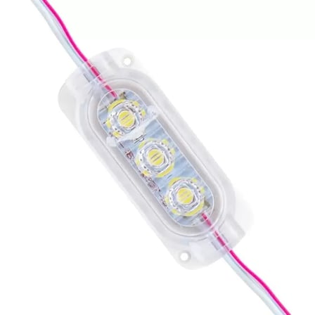 12 Volt 0.6 Watt Soğuk Beyaz 2835 65 X 25 Mm Ip65 120 Lümen 160 Derece Modül Led