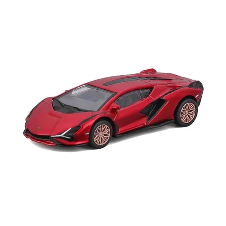 1:64 Speed Icons Diecast Araba Tekli Paket - Kırmızı Lamborghini Sian Fkp 37