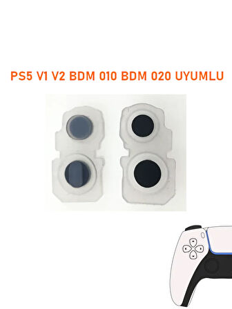 PS5 V1 V2 BDM 010 BDM 020 Kollar İle Uyumlu LR L1 L2 R1 R2 Lastik Takımı