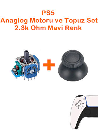 Ps5 Analog Motoru Ve Başlık Topuz Set