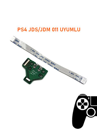 PS4 V1 KOLLAR İLE UYUMLU JDS JDM 011 USB PORT SOKET VE 12 PIN FLEX KABLO