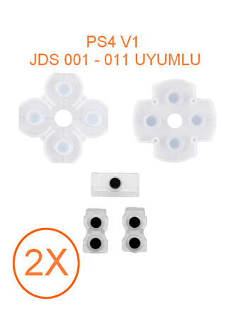 PS4 V1 JDS 001 011 KOLLAR İLE UYUMLU İÇ LASTİK TAKIMI 2 ADET