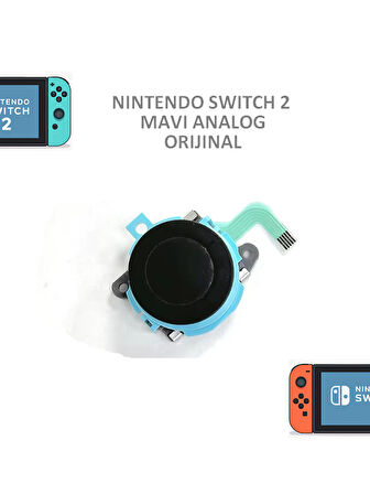 Nintendo Switch 2 NS2 Joystick (Joycon) Analog Stick V2 Mavi