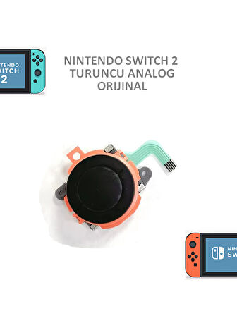 Nintendo Switch 2 NS2 Joystick (Joycon) Analog Stick V2 Turuncu