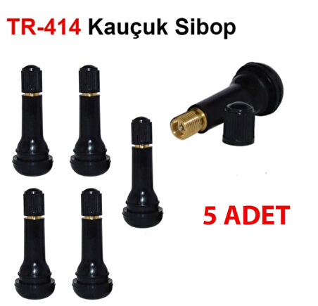 Tr-414 Kauçuk Sibop Takımı (5 ADET SET)