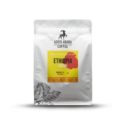 Etiyopya Sidamo 250 Gr. Çekirdek, Filtre, Espresso Kahve