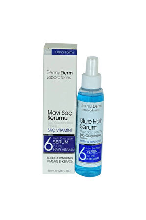 Derma Derm Mavi Saç Serumu -