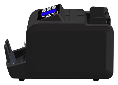 Sigma Black Shiny Para Sayma Makinesi – TL & EUR Karışık Sayım, USD & GBP Adet Sayım, Geçersiz Banknot Tespiti, Renkli TFT Ekran