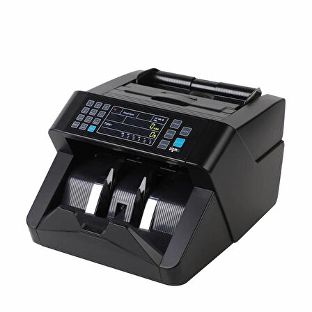 Sigma SC 8000 LCD Ekranlı Karışık Sayım Para Sayma Makinesi – TL Karışık, Dolar & Euro Adet Sayımı