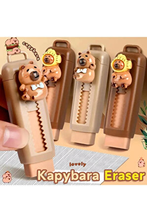 Capybara Silgi - Capybara Kaydırmalı Silgi