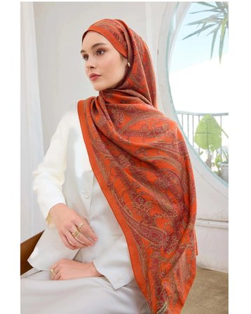 Silk Home Urban Hours Şal Desen Mayda Şal
