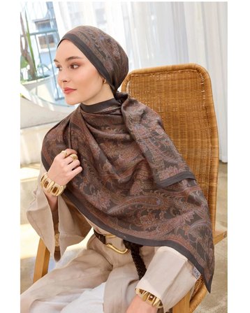 Silk Home Urban Hours Şal Desen Mayda Şal