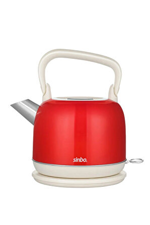 Kablosuz Kettle Sinbo Su Isıtıcı 2.2 Litre, Hızlı Kaynatma ve Otomatik Kapanma, Paslanmaz Çelik