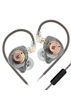 KZ EDX PRO X 1DD 10mm Dinamik Sürücü Kulak Içi Kulaklık Mikrofonlu