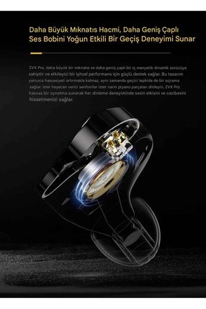 KZ ZVX Pro Saf Akustik Tasarım | Tamamen Metal IEM