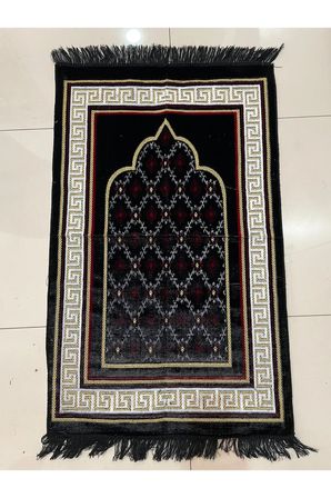 5 ADET Kadife Şipinger Seccade Hac Ve Umre Hediyesi Seccade Karışık Renklerde